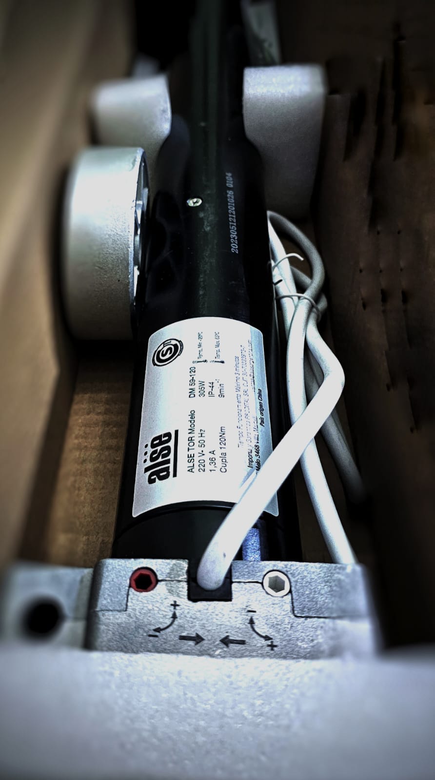 Motorreductor tubular